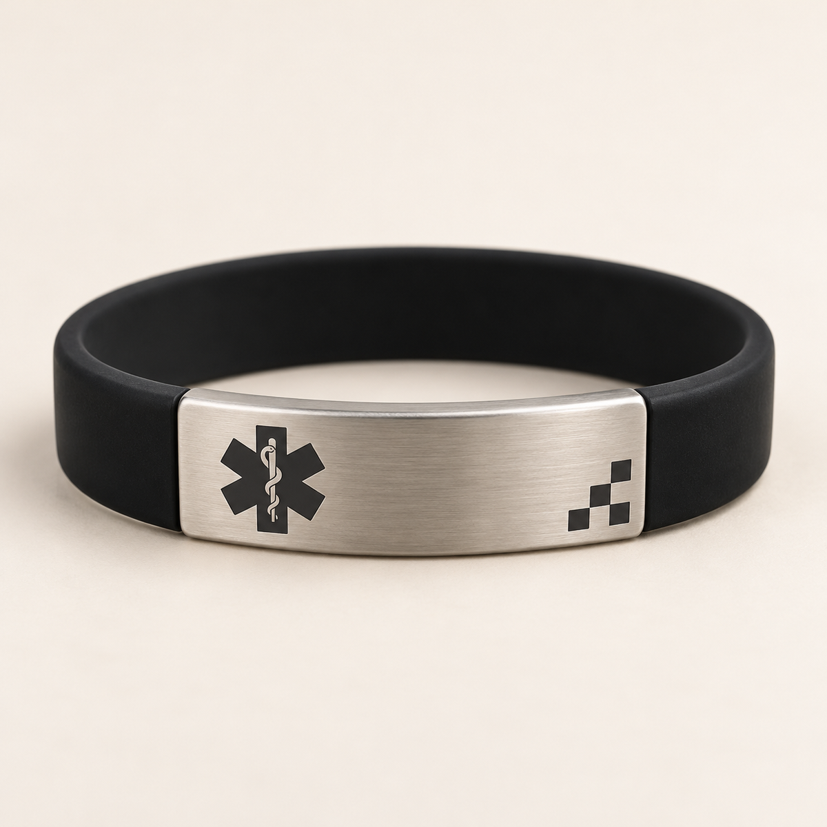 Guardamate QR Medical ID Bracelet — Concept 03